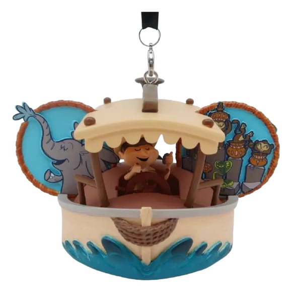 Disney Parks Jungle Cruise Attraction Sketchbook Ear Hat Ornament - Picture 1 of 3